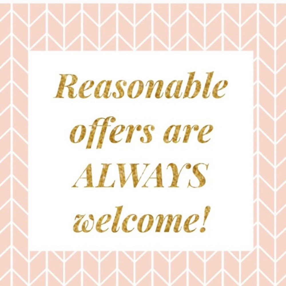 Please send reasonable offers.